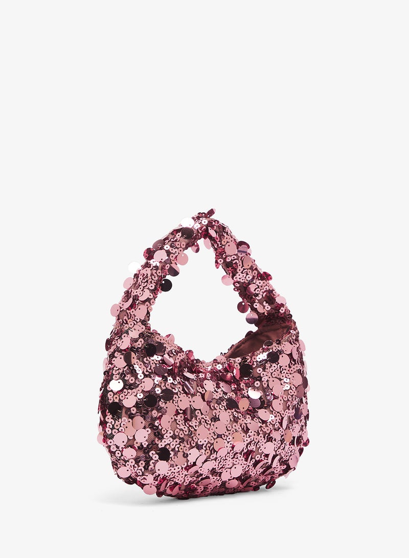GLAMOROUS Casual Sequin Shoulder Bag - Image 3