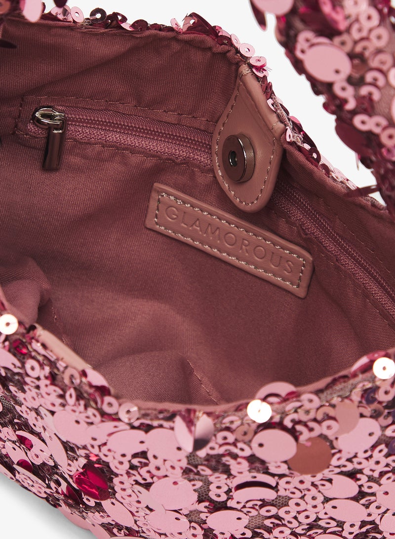 GLAMOROUS Casual Sequin Shoulder Bag - Image 5