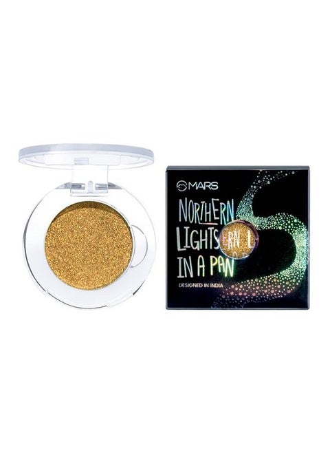 Northern Lights In A Pan Eyeshadow Palette 5G Swirling Sweden; Longlasting Powder Based Eyeshadow With A High Shiny Finish; Intense Coverage; Highly Pigmented (Es0301)
