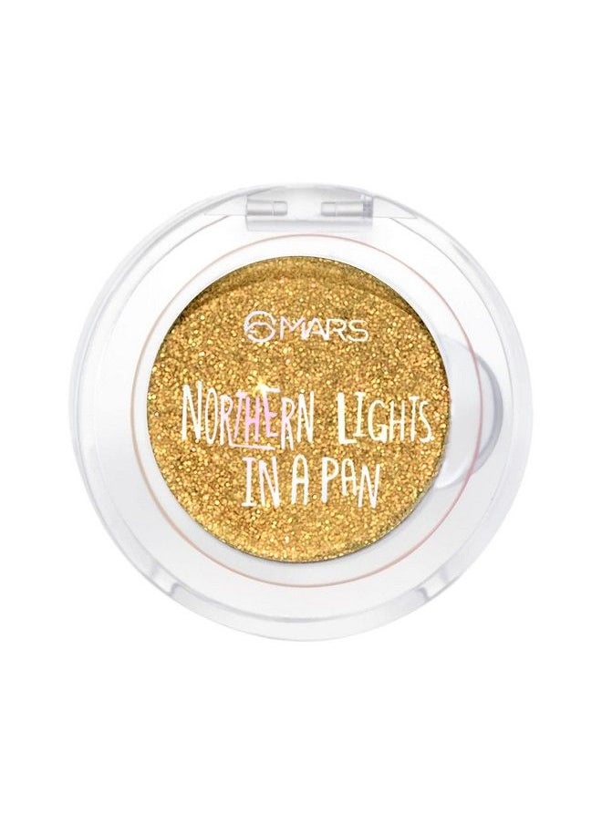 Northern Lights In A Pan Eyeshadow Palette 5G Swirling Sweden; Longlasting Powder Based Eyeshadow With A High Shiny Finish; Intense Coverage; Highly Pigmented (Es0301)