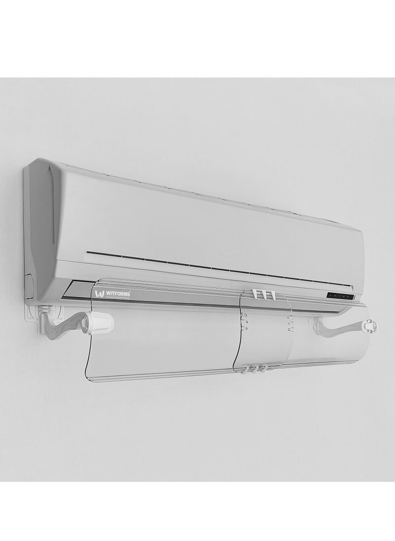 Witforms - AC air Deflector for Split A/C , Model Split, Adjustable Size to Fit All Sizes , easy to install and remove… - Image 1
