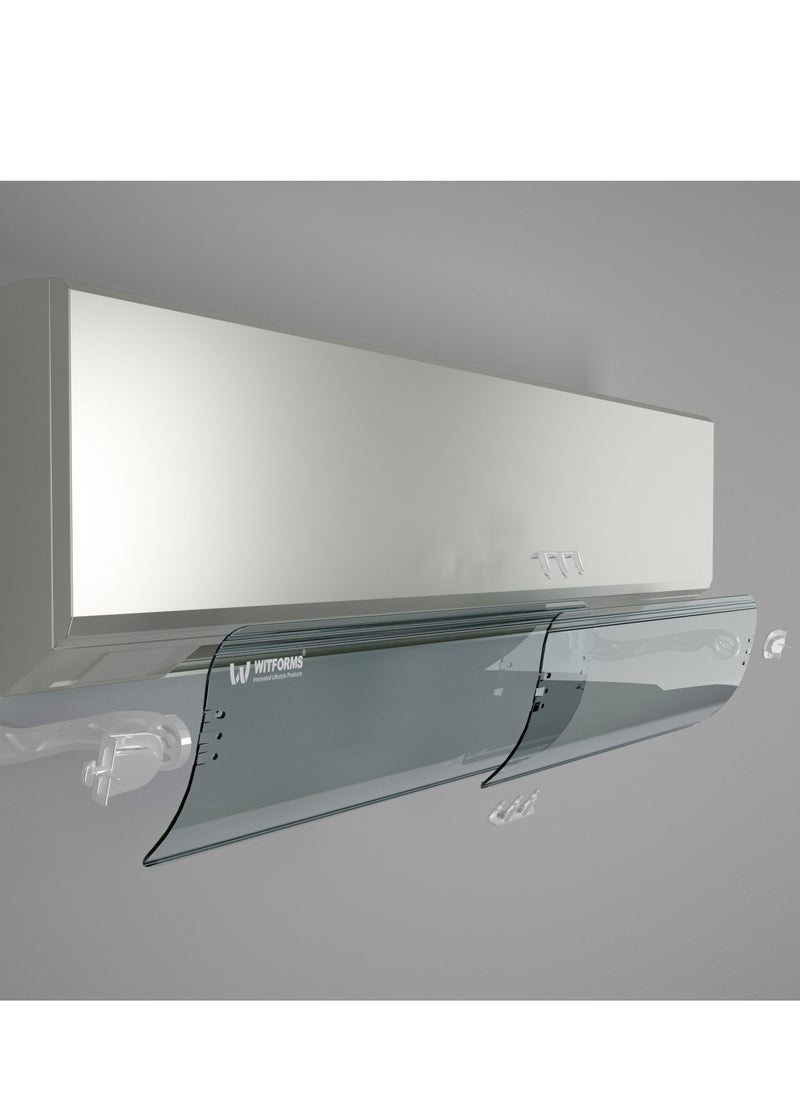 Witforms - AC air Deflector for Split A/C , Model Split, Adjustable Size to Fit All Sizes , easy to install and remove… - Image 1