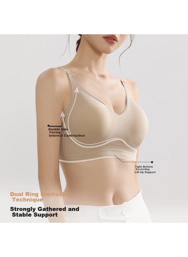 Fenton Fenteng Anti-gravity Soft Support Bra Women's 25th Anniversary New Product Bra Lifts And Supports Small Chest Pushes Up U-shaped Beauty Back Bra - Image 3
