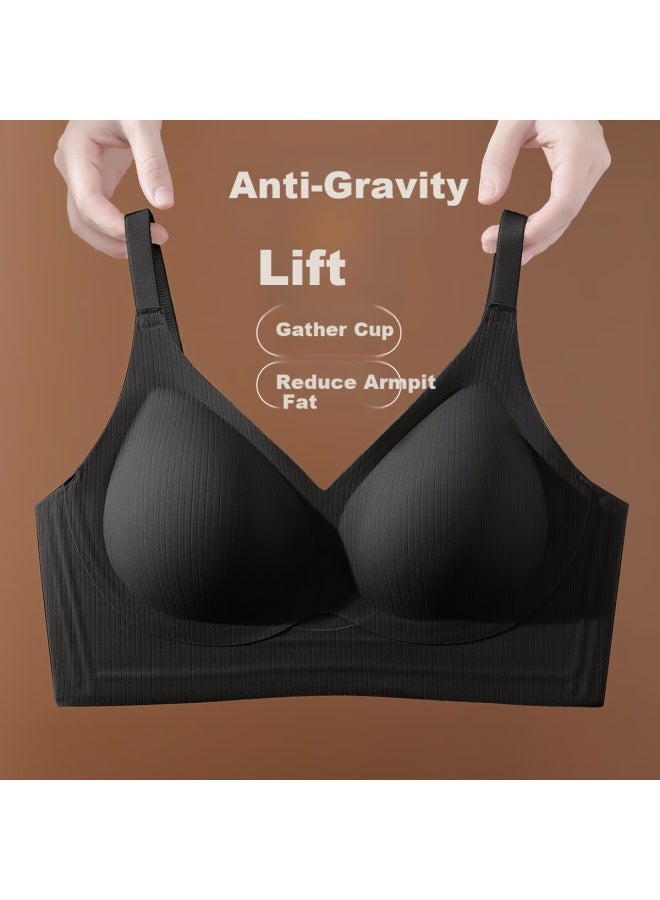 Fenton Fenteng Anti-gravity Soft Support Bra Women's 25th Anniversary New Product Bra Lifts And Supports Small Chest Pushes Up U-shaped Beauty Back Bra - Image 5