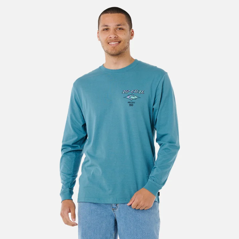 ريب كورل Fade Out Icon Long Sleeve Tee - Men