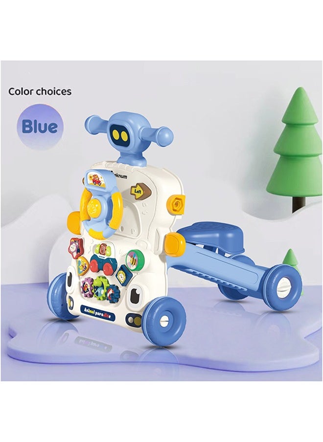5 in 1 Baby Walker, Learning Table Mode, Game Panel Mode, Scooter Mode, Roller Coaster Mode With Musical keyboard - Blue - pzsku/ZA1EEF66BDD43369E5A1CZ/45/_/1701670225/96dc048b-e27e-47d3-97c6-2be0387b8175