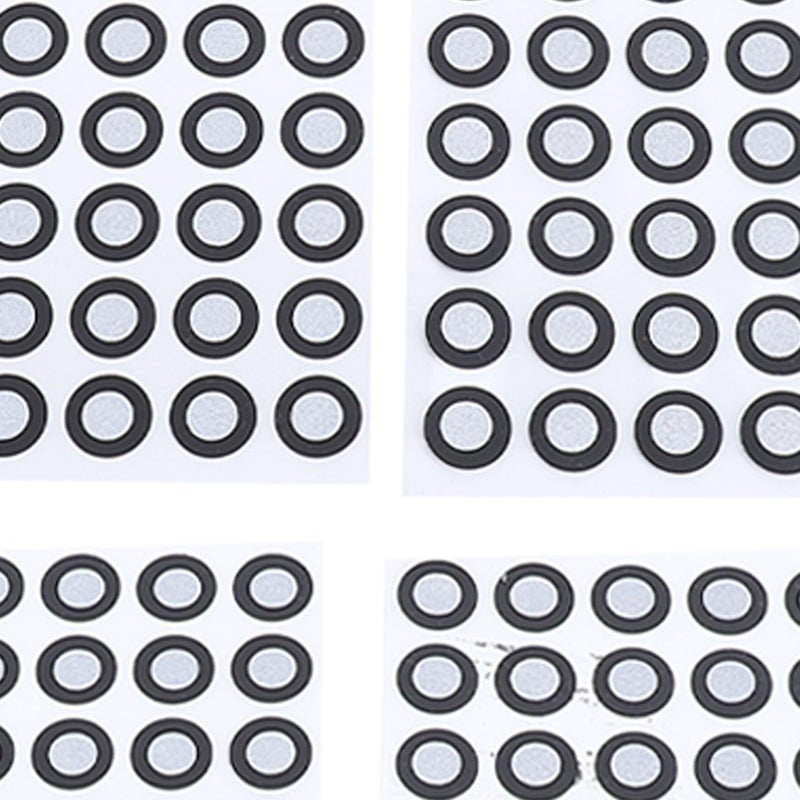 3D Scanning Reflective Markers 500 Pcs 6mm ID 10mm OD Adhesive Reusable Sunproof Foils For Capture - Image 5