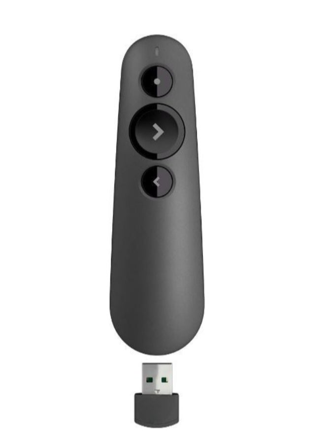 Wireless Laser Presentation Remote – Red Laser Pointer – Easy Slide Control – Ideal for PowerPoint, Keynote & Google Slides - Image 1