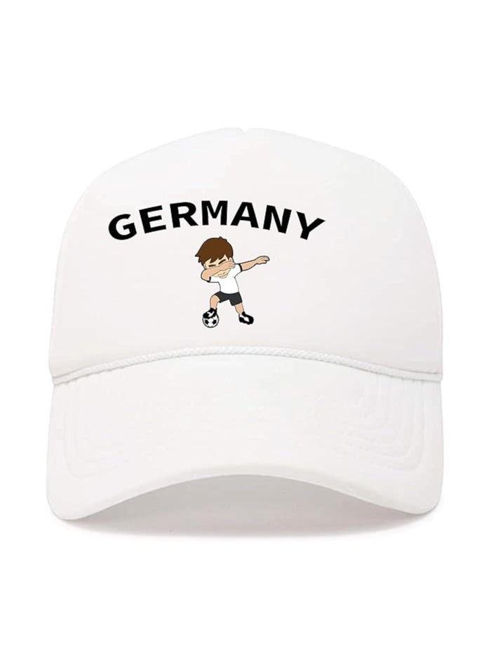 Germany Sports Cap With Adjustment Plastic Snap Closure For Men And Women - Image 1