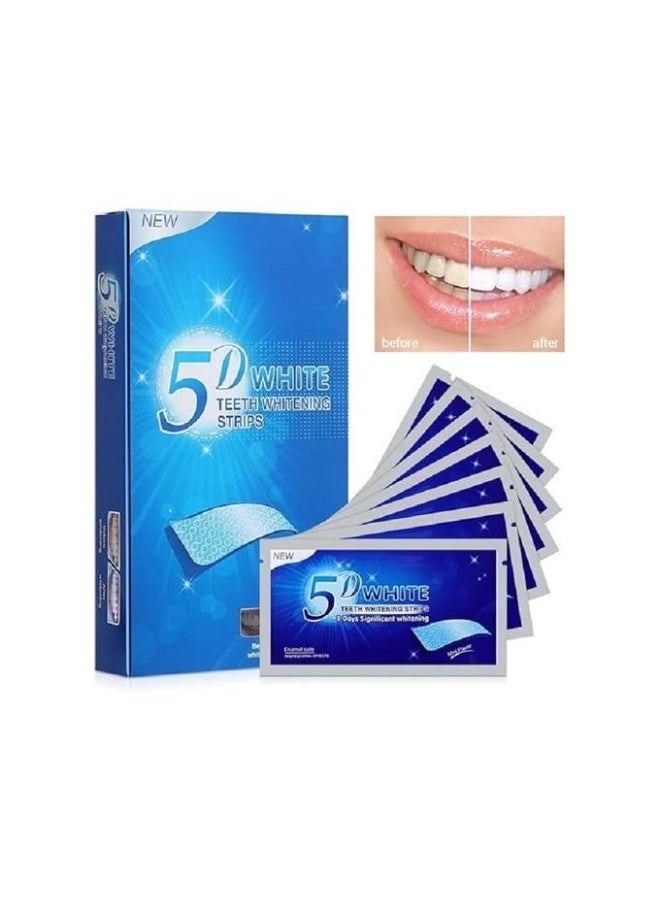 5دي شرائط تبييض الأسنان - قطعتين - Image 2