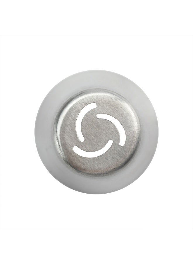 Restaurantware فوهة أنابيب روسية، فوهة تزيين كعكة بتلات 1 - #18، مقاومة للتآكل، فوهة تزيين من الفولاذ المقاوم للصدأ لتزيين الكعك، قابلة للغسل في غسالة الصحون، تزيين الكب كيك، الكعك، أو البسكويت - Image 1