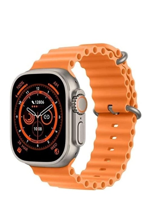 X8 Plus Ultra Series 8 Smart Watch 2.08 Inch IPS display NFC Bluetooth V5 Wireless Charger