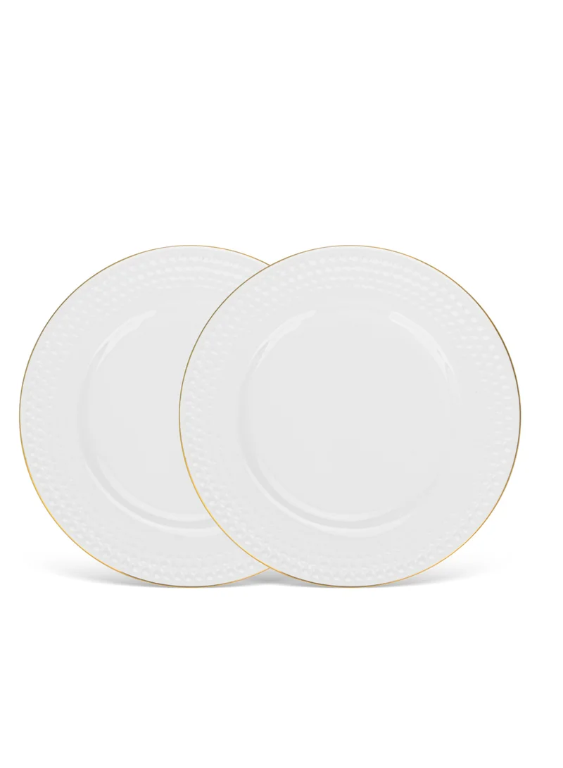 فيسمان 2-Piece Plates 20cm, Noemi Series Porcelain