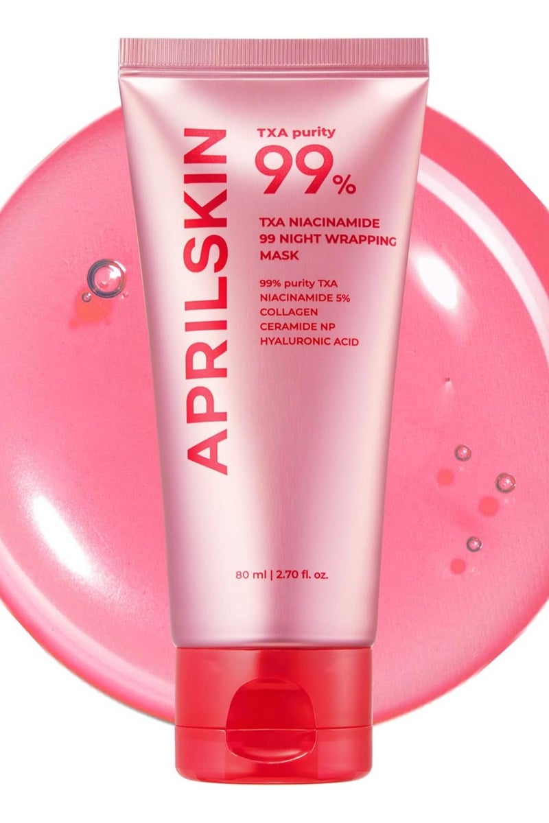 APRILSKIN قناع APRILSKIN TXA Niacinamide 99 للتغليف الليلي 80 مل - Image 1
