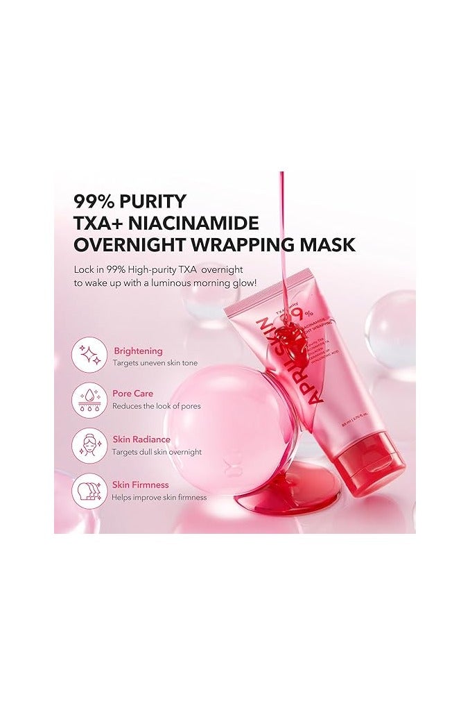 APRILSKIN قناع APRILSKIN TXA Niacinamide 99 للتغليف الليلي 80 مل - Image 2