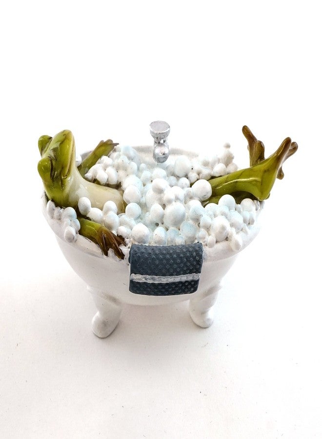 Top Collection Bubble Bath Frog 2-Inch Mini Collectible Figurine - Image 3