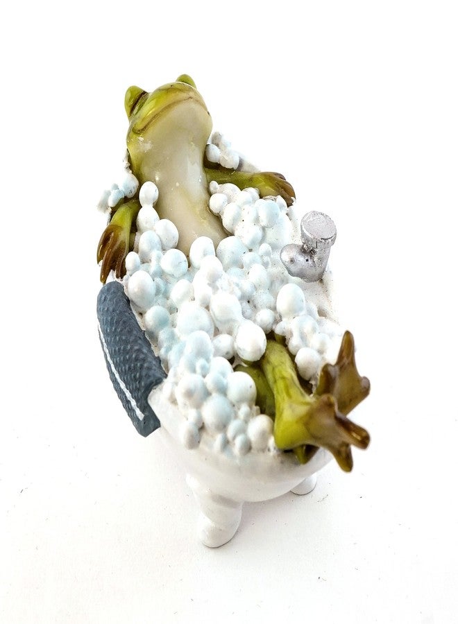 Top Collection Bubble Bath Frog 2-Inch Mini Collectible Figurine - Image 2