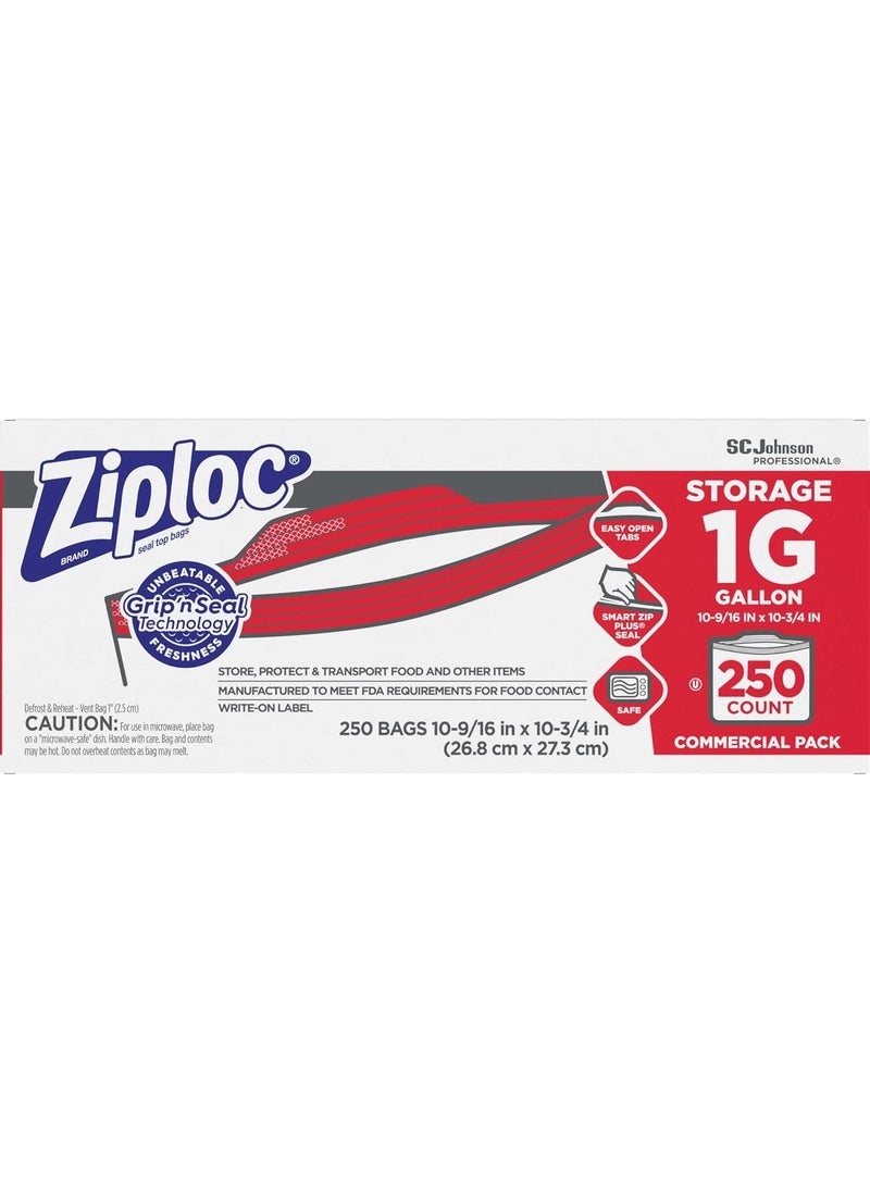 Ziploc Ziploc Storage Bags 1 Gallon Box Of 250 Bags  - Image 4