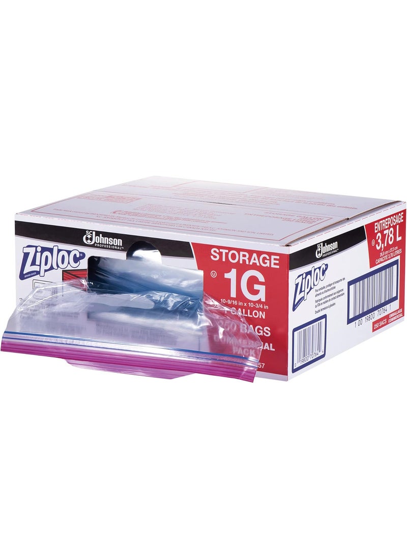 Ziploc Ziploc Storage Bags 1 Gallon Box Of 250 Bags  - Image 3