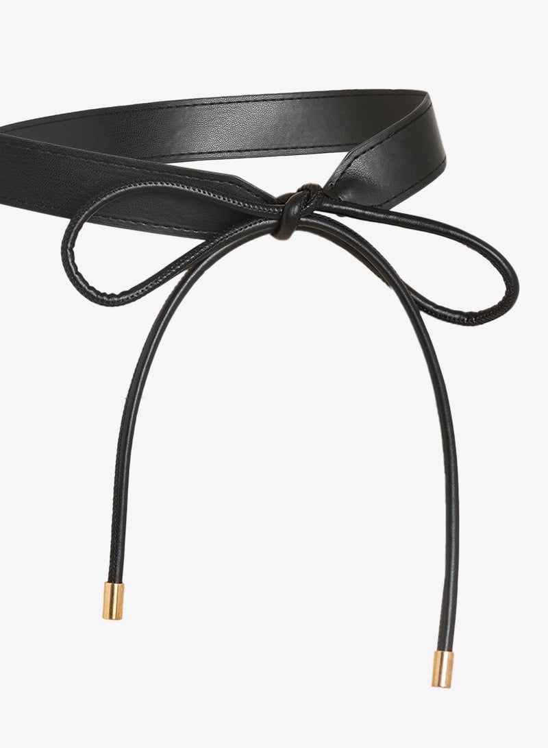 ايلا حزام خصر كلاسيكي بلمسة فيونكة - Image 3