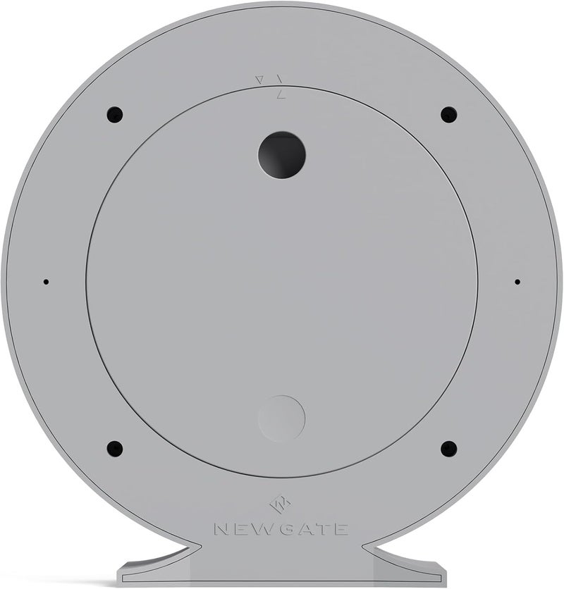 NEWGATE ® Q Mantel Clock | Modern Classic Round Mantel Clock | Clockwork Gray | Contemporary Style for Mantel, Desk, Table, Shelf or Bedside - Image 4