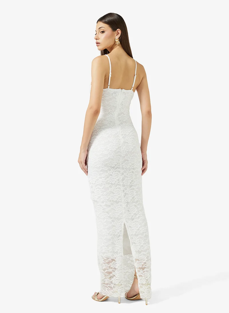 ELLA Lace Strappy Dress