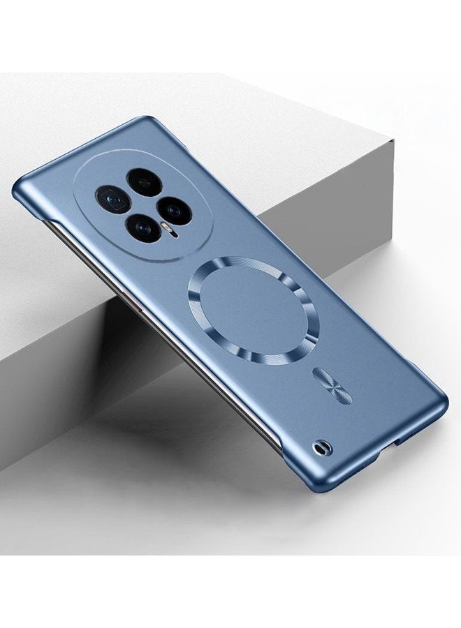 لحافظة Honor Magic 8 Pro، حماية عدسة الكاميرا، فائقة النحافة، بدون حواف، تدعم الشحن اللاسلكي، غطاء Honor Magic 8 Pro 5G واقي مغناطيسي عالي الجودة ومقاوم للصدمات بلون موحد - Image 1