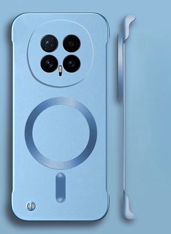 لحافظة Honor Magic 8 Pro، حماية عدسة الكاميرا، فائقة النحافة، بدون حواف، تدعم الشحن اللاسلكي، غطاء Honor Magic 8 Pro 5G واقي مغناطيسي عالي الجودة ومقاوم للصدمات بلون موحد - Image 2