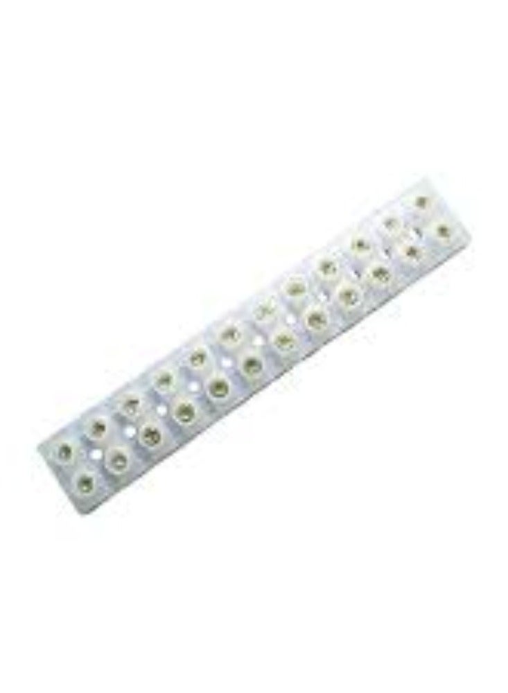KNP KNP Polaris Terminal Block Connector Strip is designed for efficient and secure electrical connections for wires with a 10mm gauge.  - Image 1