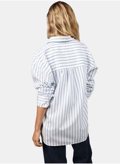 American Eagle Striped Long Sleeve Button Down Shirt  - Image 2