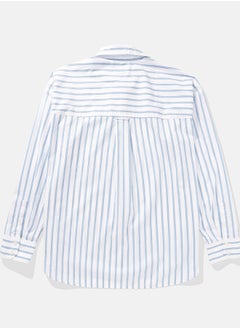 American Eagle Striped Long Sleeve Button Down Shirt  - Image 3