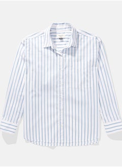American Eagle Striped Long Sleeve Button Down Shirt  - Image 4