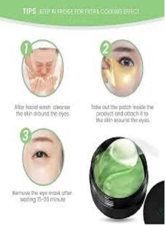 Lui Pui LUIPUI Eye Patches Mask for Anti-Aging - Pack of 1 (60g) | Firming and Hydrating Eye Treatment for Dark Circles and Puffiness - Image 4