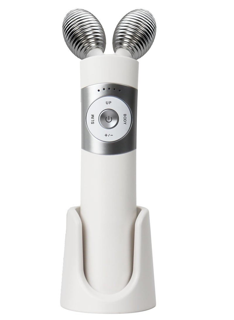Excefore Microcurrent Facial Device, 5-in-1 Handheld Face Toning Device, Microcurrent Facial Device for Face and Neck, Instant Face Lifting and Facial Sculpting for Skin Rejuvenation and Wrinkle Reduction  - Image 1