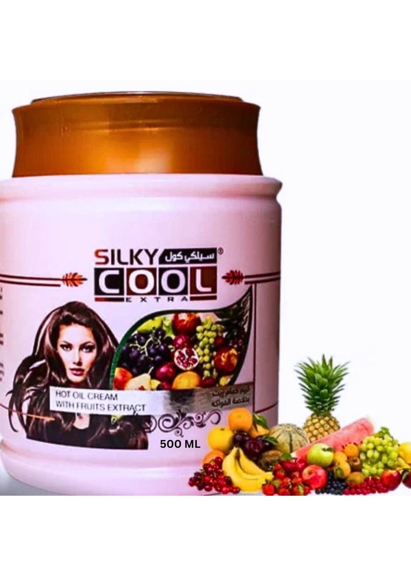 Silky Cool - SILKY COOL HOT OIL CREAM 500ml - Image 1