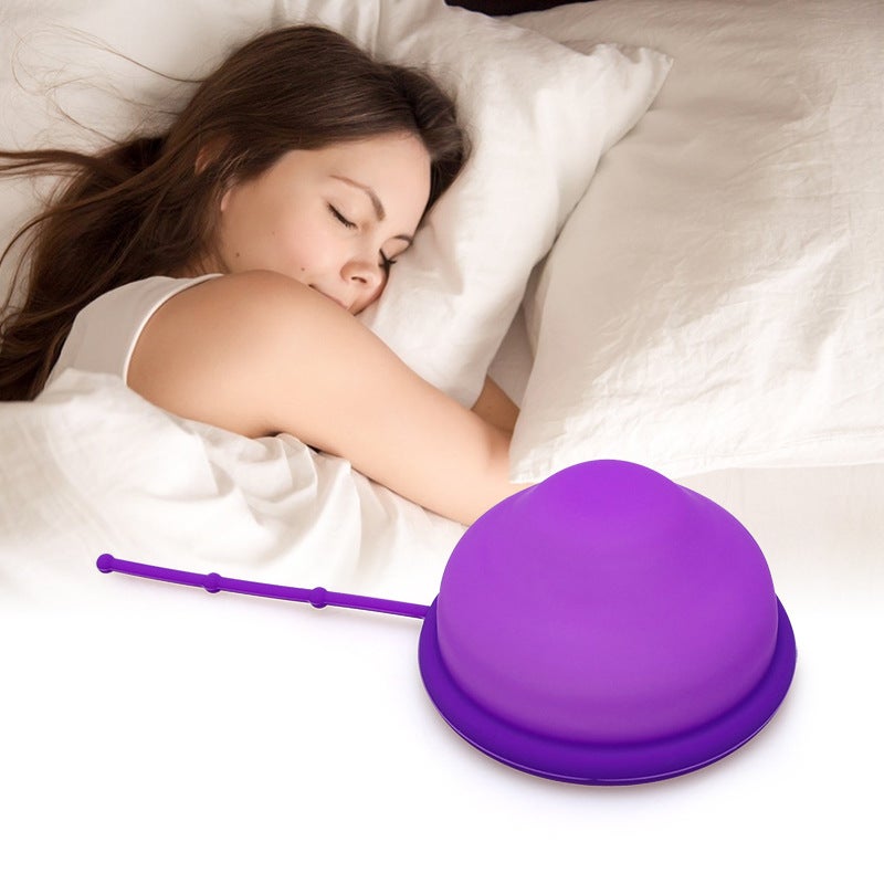 In-Stock Menstrual Disc With Drawstring Tail, Medical-Grade Silicone, Leak-Proof Menstrual Disc For Women During Menstruation - Image 2