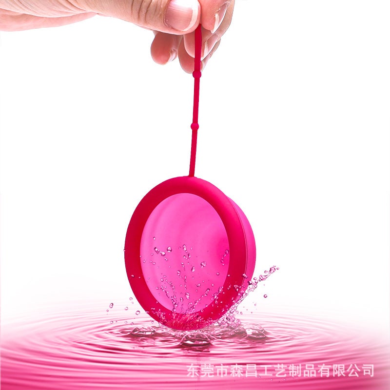In-Stock Menstrual Disc With Drawstring Tail, Medical-Grade Silicone, Leak-Proof Menstrual Disc For Women During Menstruation - Image 1