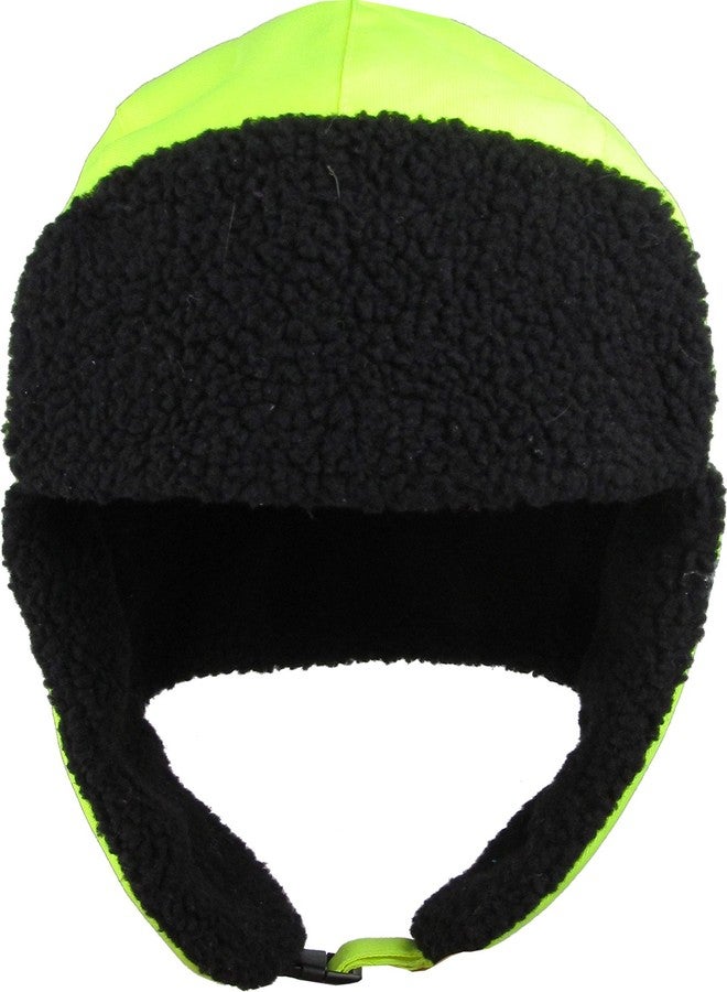 KBETHOS Hi Viz Trapper Warm Workwear Cold Windproof Winter Aviator Trooper Hunting Hat Ushanka Bike - Image 2