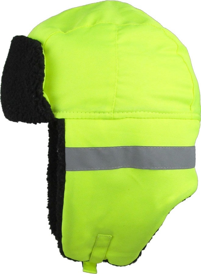 KBETHOS Hi Viz Trapper Warm Workwear Cold Windproof Winter Aviator Trooper Hunting Hat Ushanka Bike - Image 3