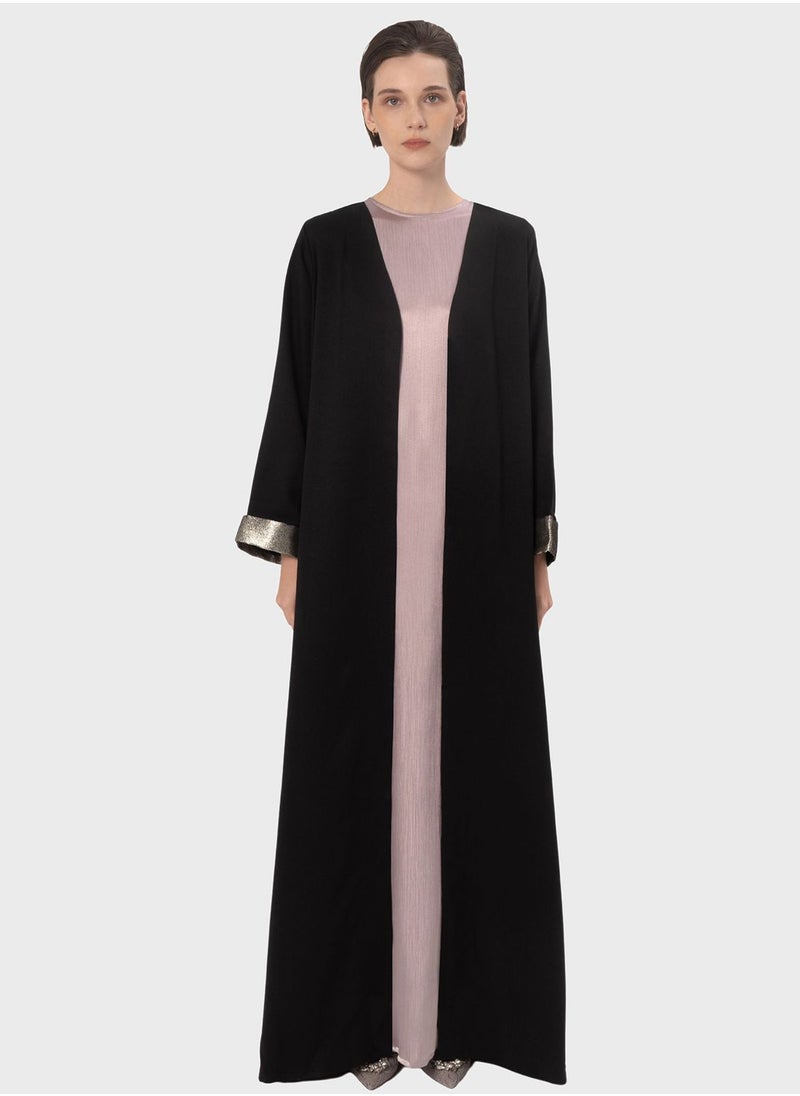 Demure - Cape Sleeve Abaya - Image 1