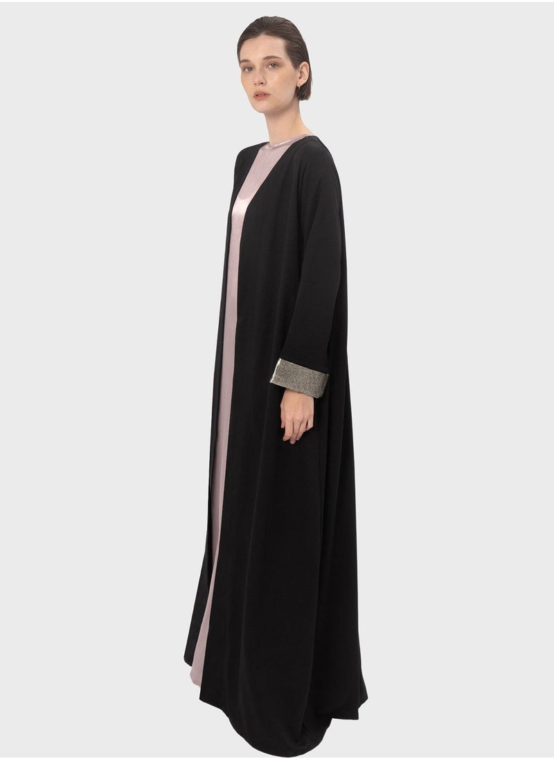 Demure - Cape Sleeve Abaya - Image 1