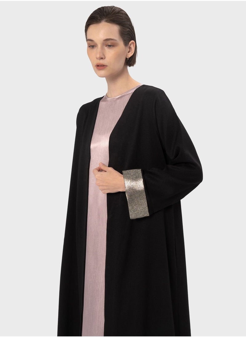 Demure - Cape Sleeve Abaya - Image 1