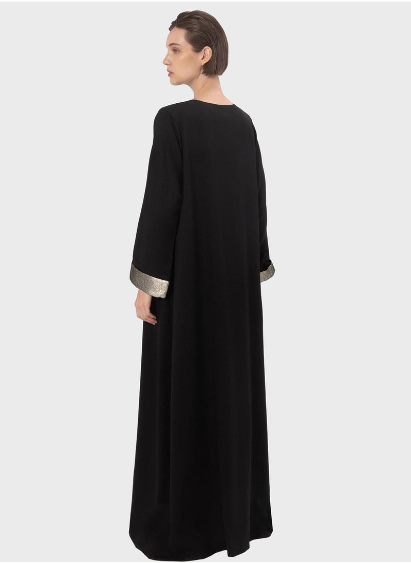Demure - Cape Sleeve Abaya - Image 1