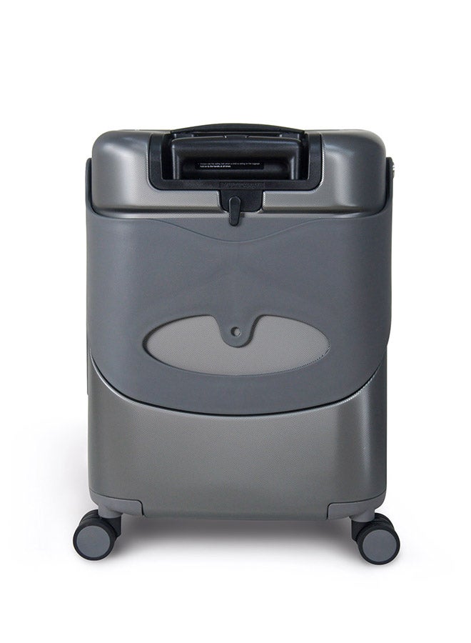 MiaMily Carry-On Luggage - Charcoal Grey 18 inch - Image 3