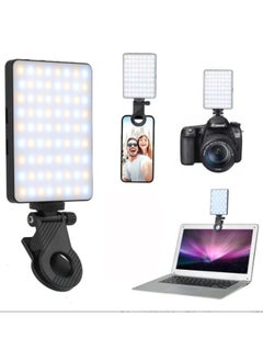 General Mobile Phone Selfie Fill Light Video Conference Flash Mobile Phone Camera Photo Video Flash Beauty Light-Color:【three Color Dimming】 Clip  - Image 2