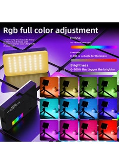 General Mobile Phone Selfie Fill Light Video Conference Flash Mobile Phone Camera Photo Video Flash Beauty Light-Color:【three Color Dimming】 Clip  - Image 4