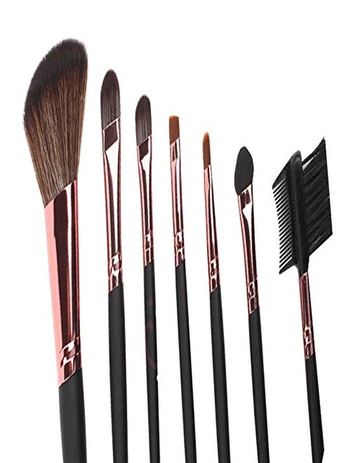 Nema NM Nema 7 pcs Makeup Brush Set - Gold - Image 3
