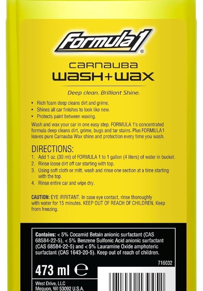 Formula 1 Carnauba Wax - 473 ml - Image 2