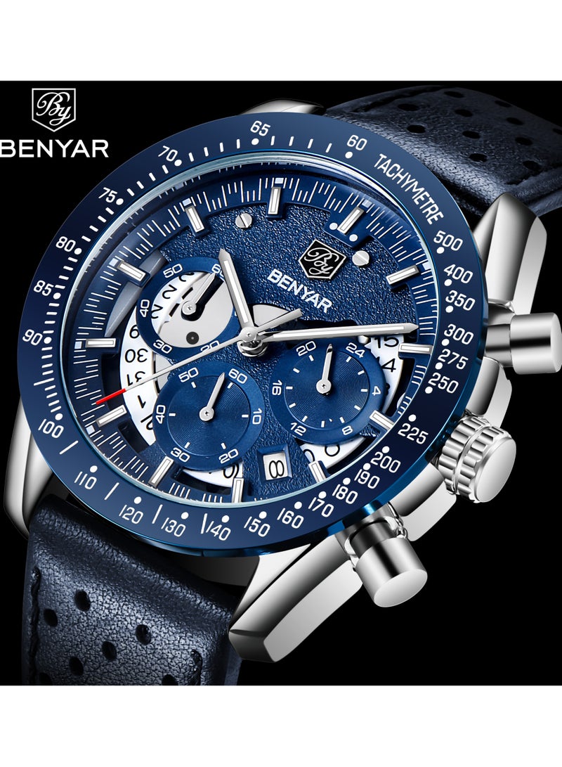 بينيار ساعات رجاليه  كوارتز ضد الماء - Image 2