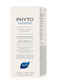 Phyto Phytophanere Capsules For Hair And Nails 120 Capsules  - Image 1